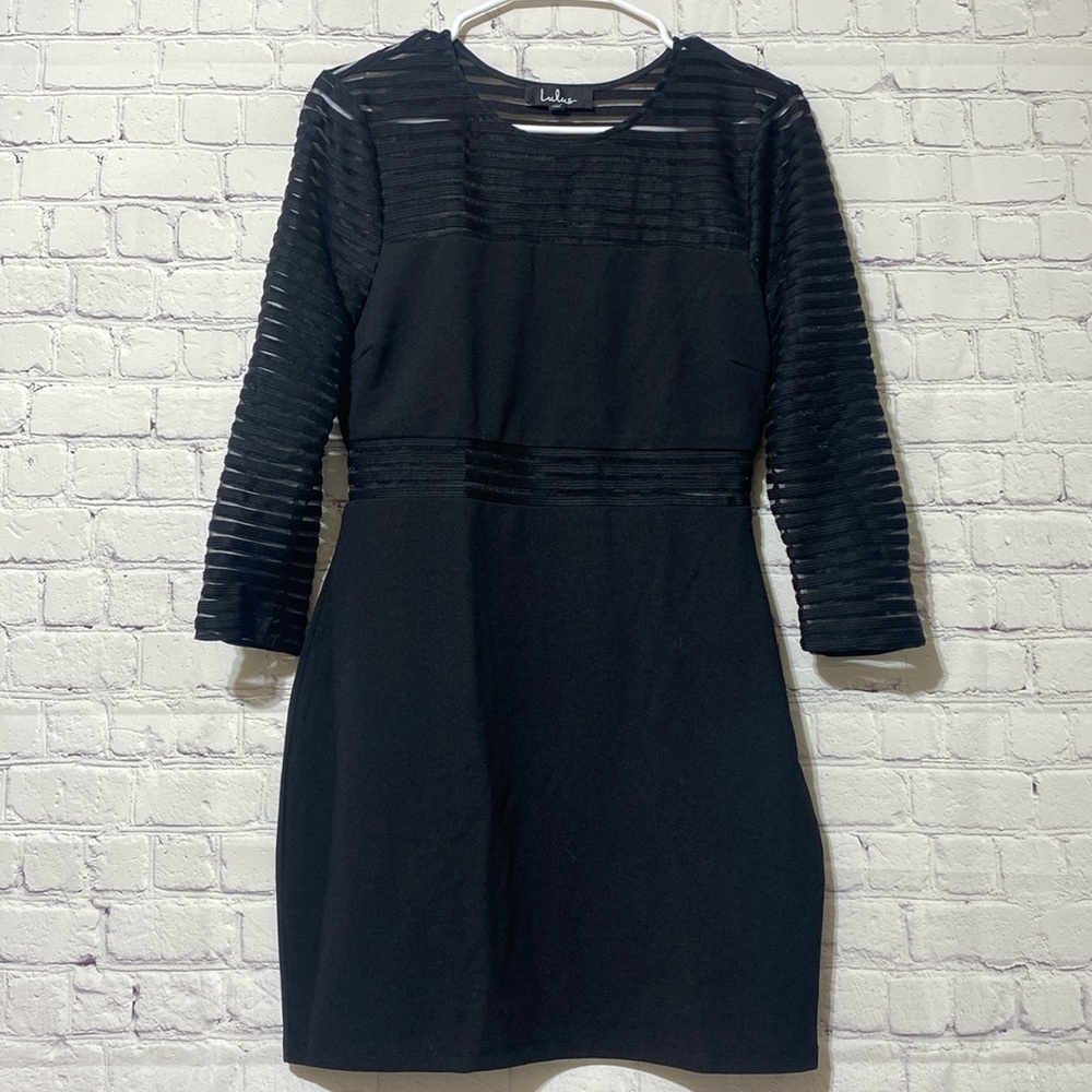Lulus black dress
